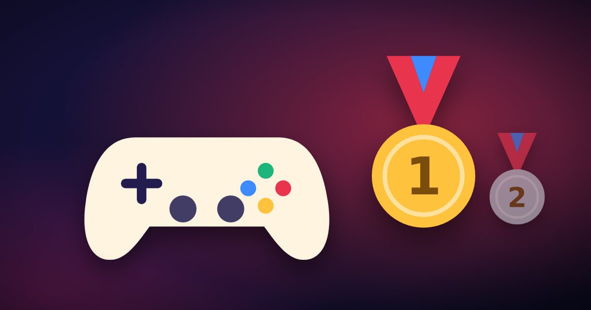 A gold medal in front of a game controller, for esports at the Asian Games